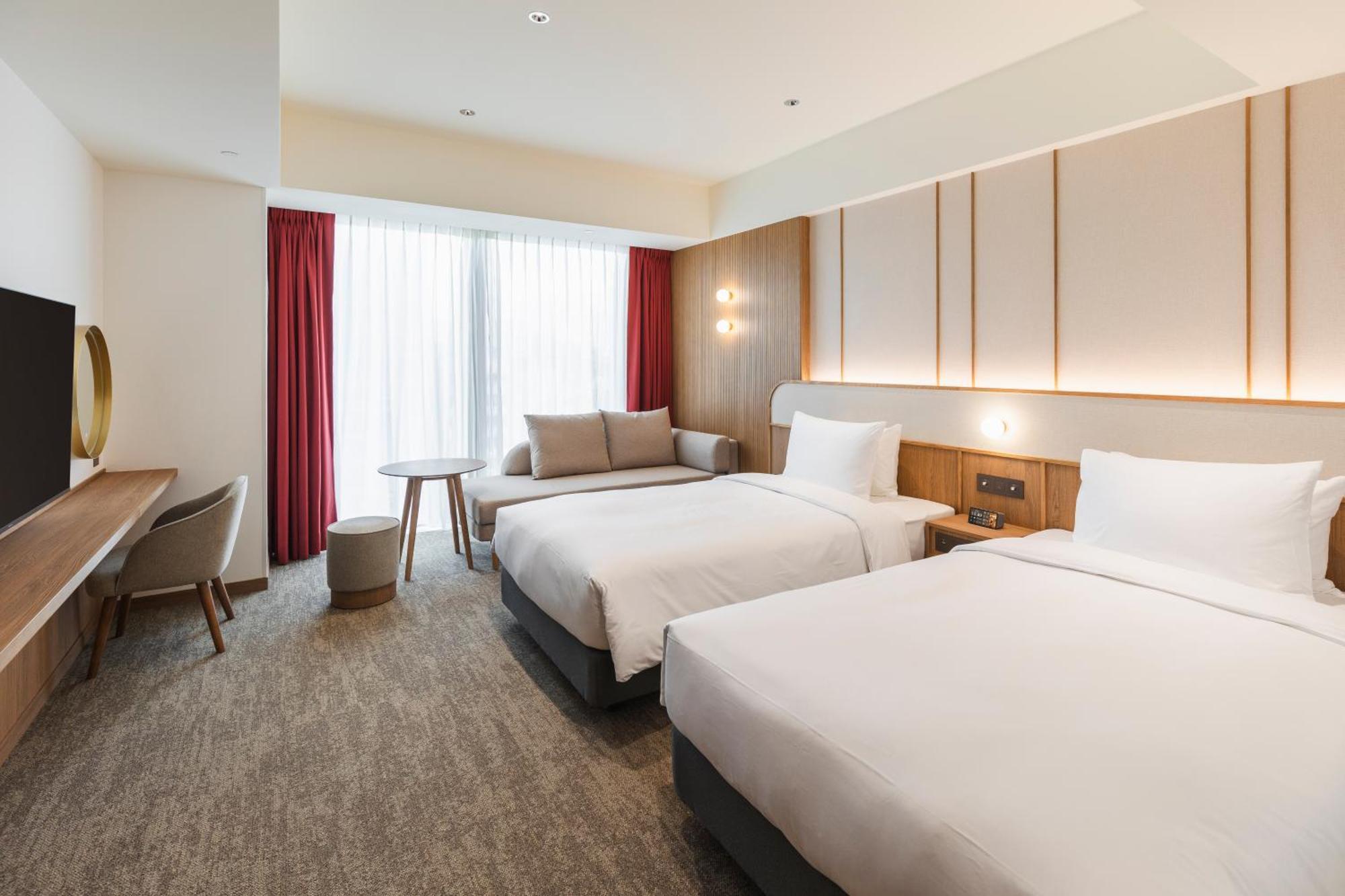 Sotetsu Grand Fresa Taipei Ximen Hotell Rum bild